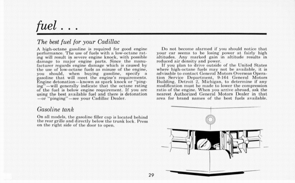 1959 Cadillac Owners Manual Page 31